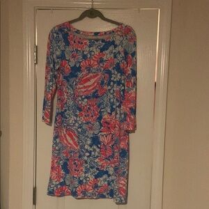 Lilly Pulitzer SMALL Bay Blue Crabs POP POP SOPHIE UPF50+